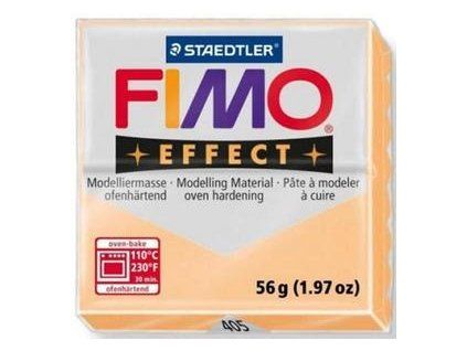 FIMO Effect polymerová hmota 57 g, pastelový odstín broskev 405, Staedtler
