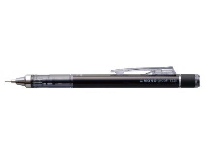 Mikrotužka Tombow Mono Graph 0,5 mm s třepacím mechanismem, černá