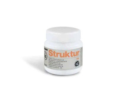 Strukturovací pasta Primo 250 ml bílá pro tvorbu 3D efektů, přípravek pro akryl
