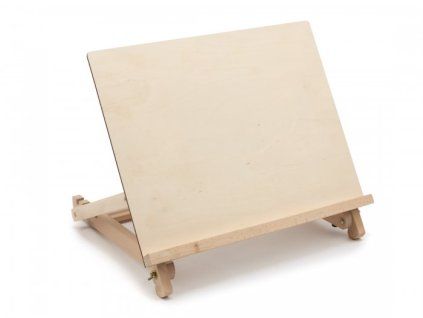Stolní malířský stojan Olympus A3 z bukového dřeva a překližky, pracovní plocha formátu A3